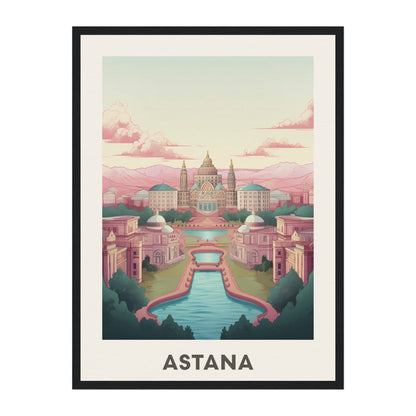 Astana, Kazakhstan Wall Art - Uncharted Borders