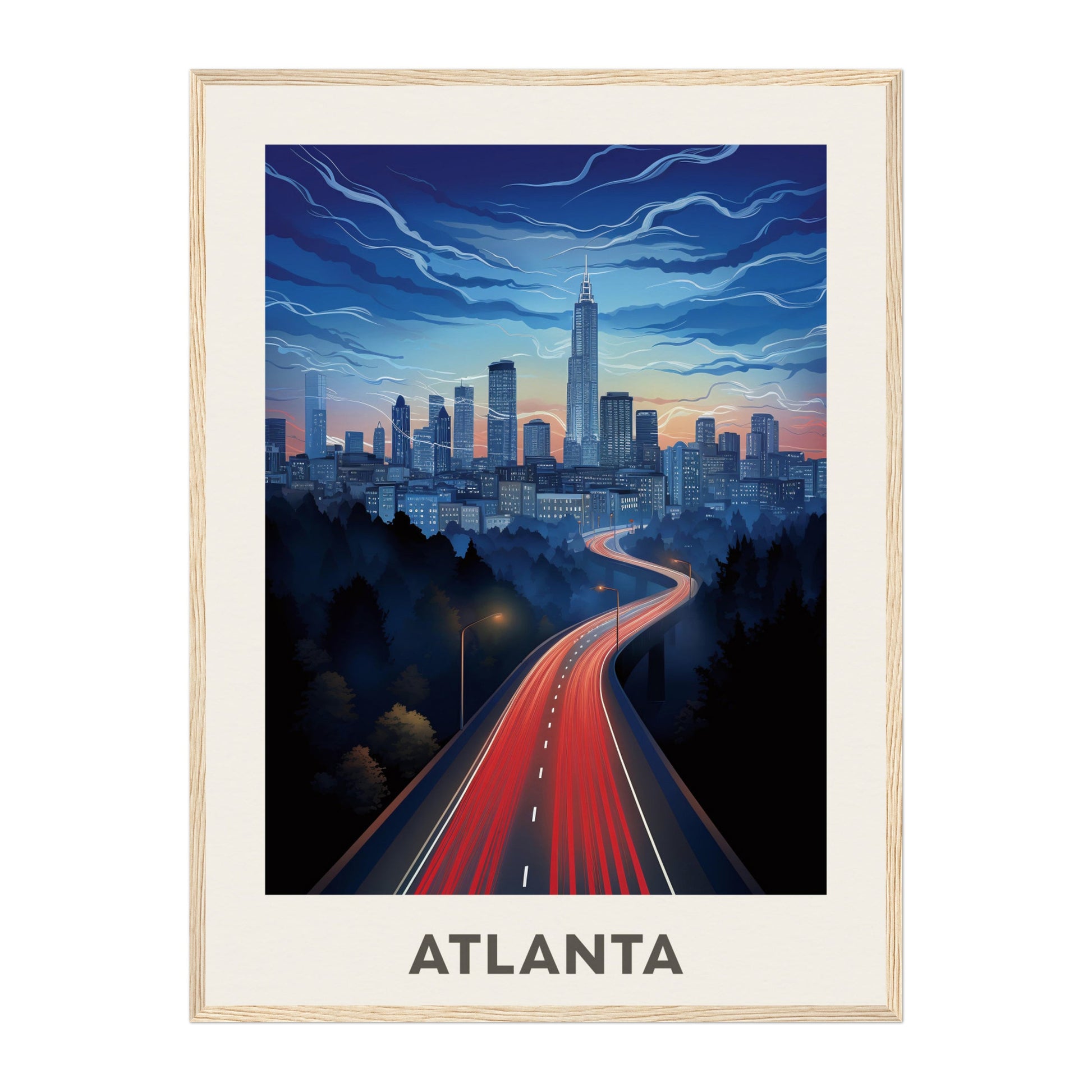 Atlanta, United States Wall Art - Uncharted Borders