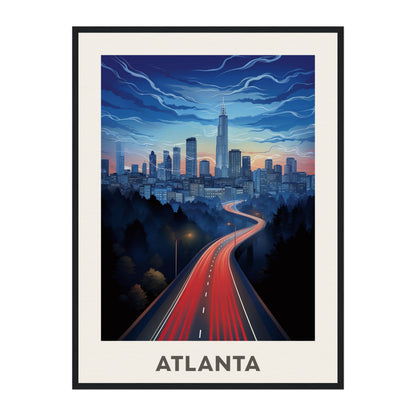 Atlanta, United States Wall Art - Uncharted Borders