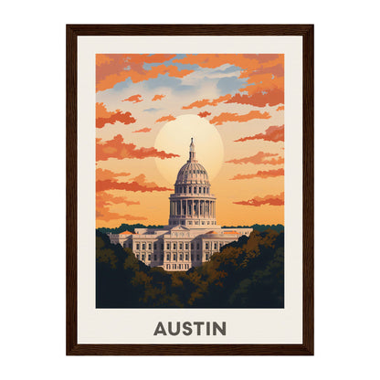 Austin, United States Wall Art - Uncharted Borders