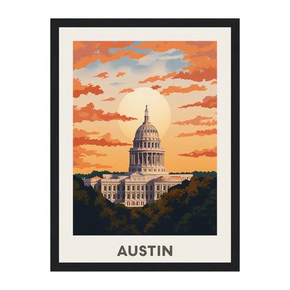 Austin, United States Wall Art - Uncharted Borders