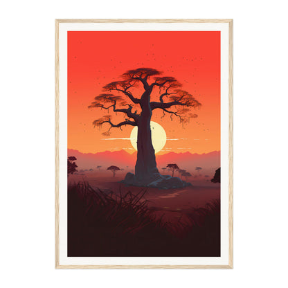 Baobabs, Madagascar Wall Art - Uncharted Borders