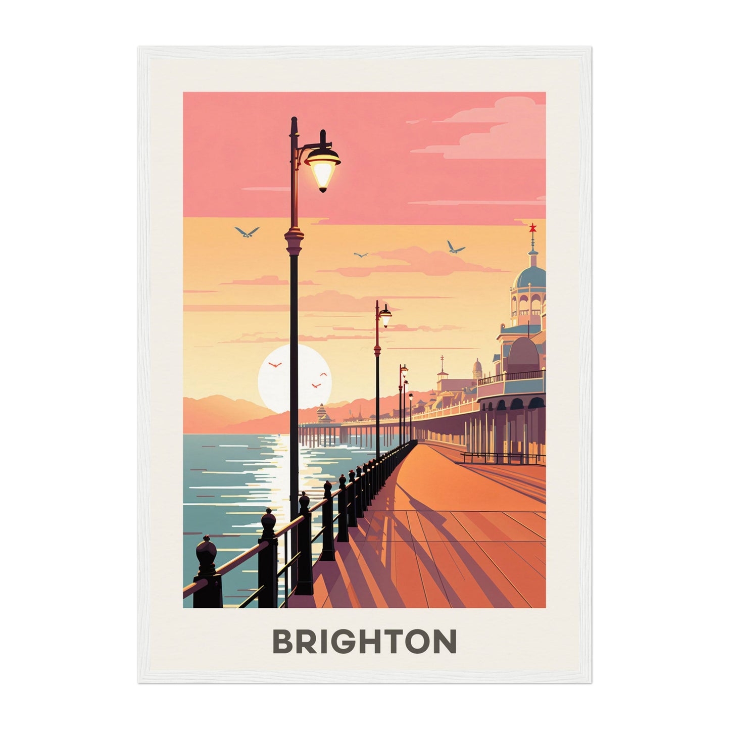 Brighton, England Wall Art - Uncharted Borders