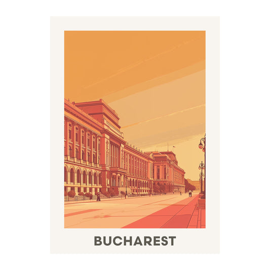 Bucharest, Romania Wall Art - Uncharted Borders