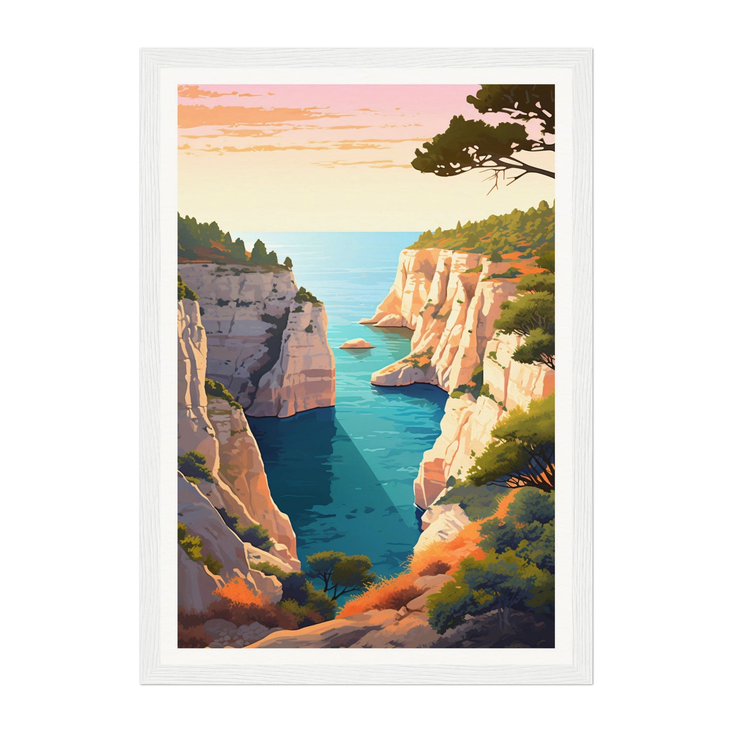 Calanques National Park, France Wall Art - Uncharted Borders