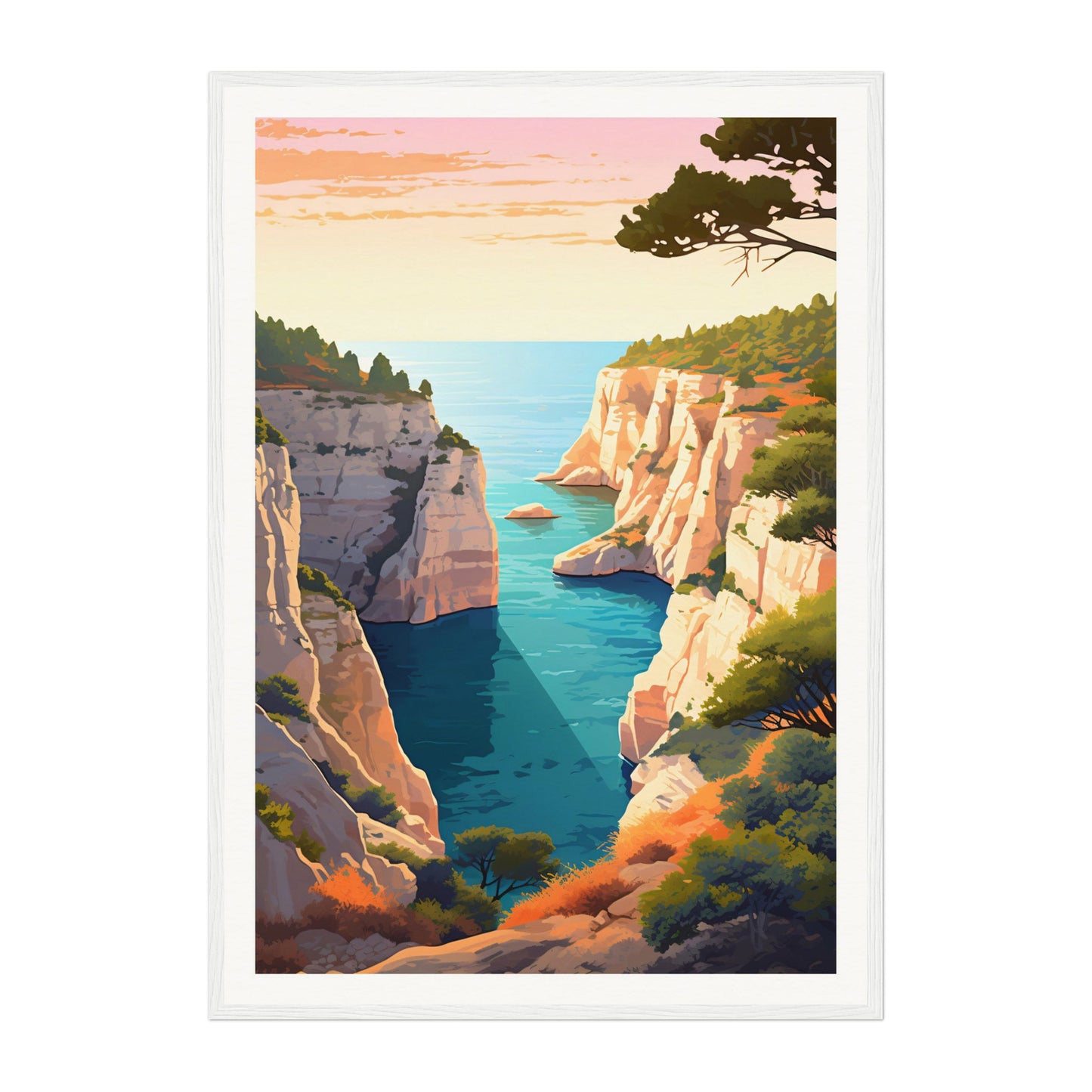 Calanques National Park, France Wall Art - Uncharted Borders