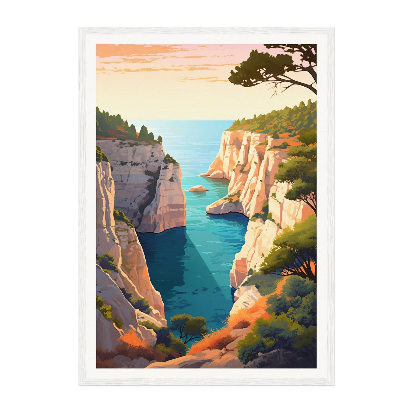 Calanques National Park, France Wall Art - Uncharted Borders