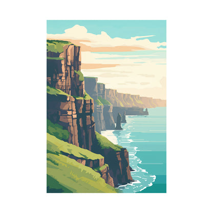 Cliffs of Moher, Ireland Wall Art - Uncharted Borders