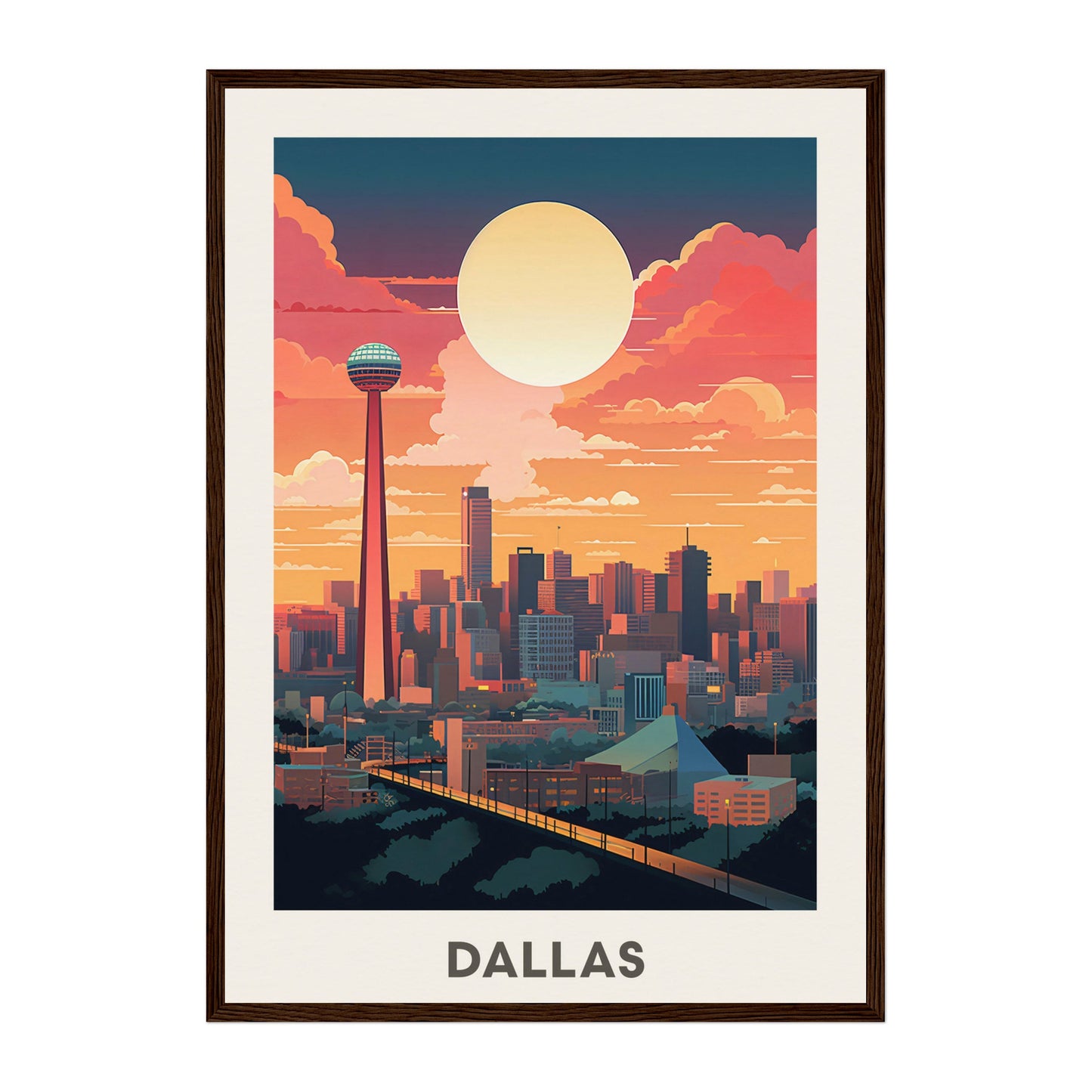Dallas, United States Wall Art - Uncharted Borders