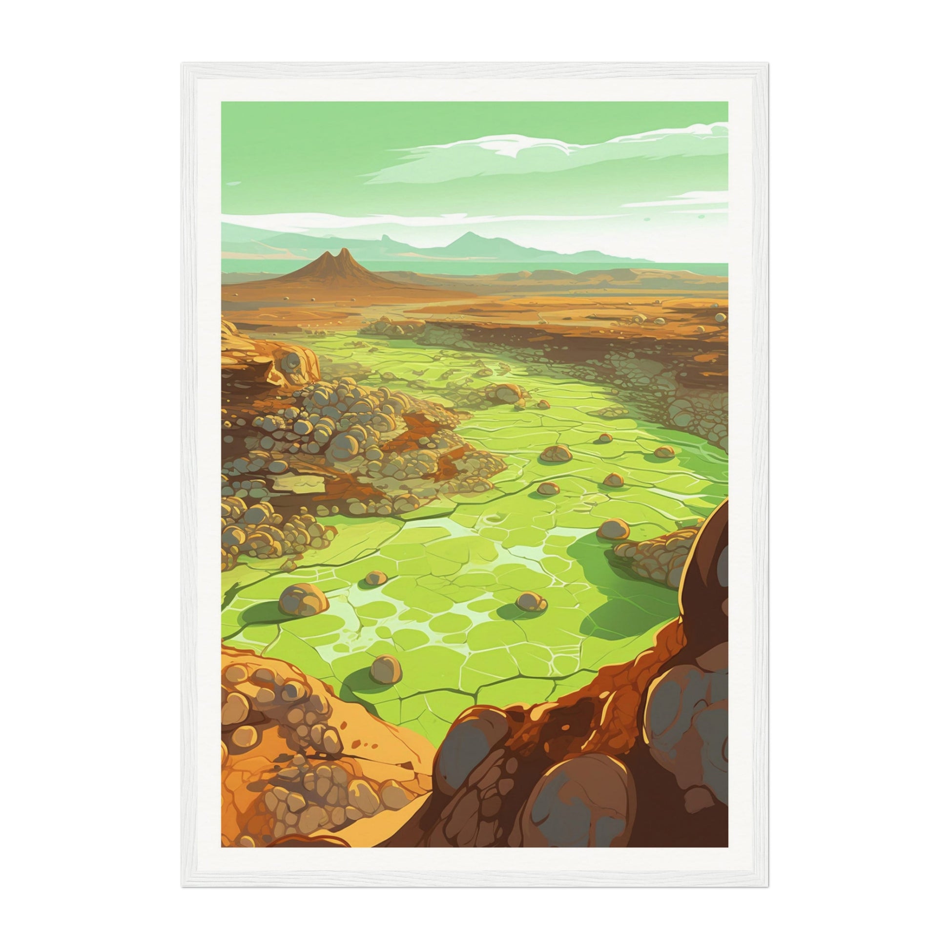 Danakil Desert, Africa Wall Art - Uncharted Borders