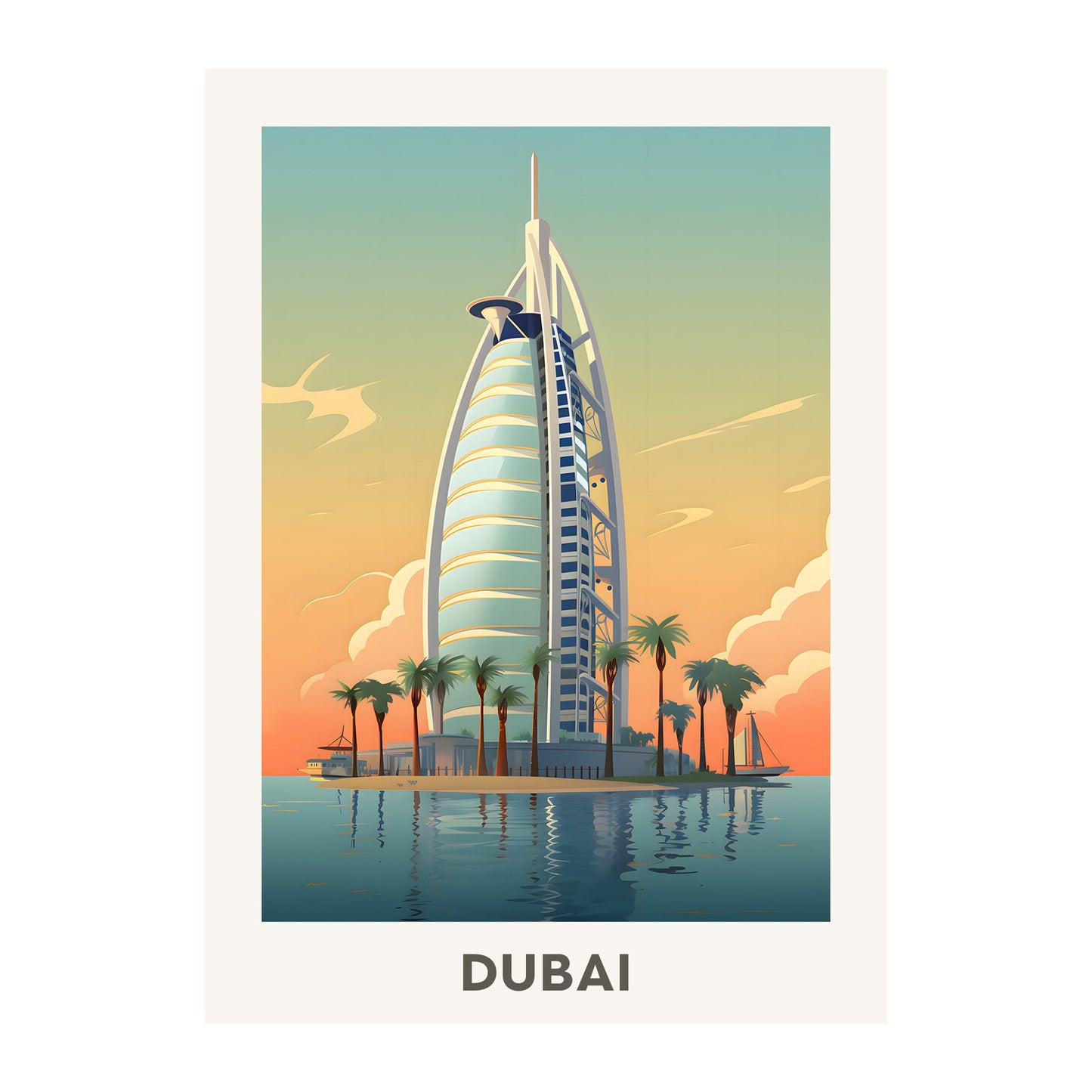 Dubai, United Arab Emirates Wall Art - Uncharted Borders