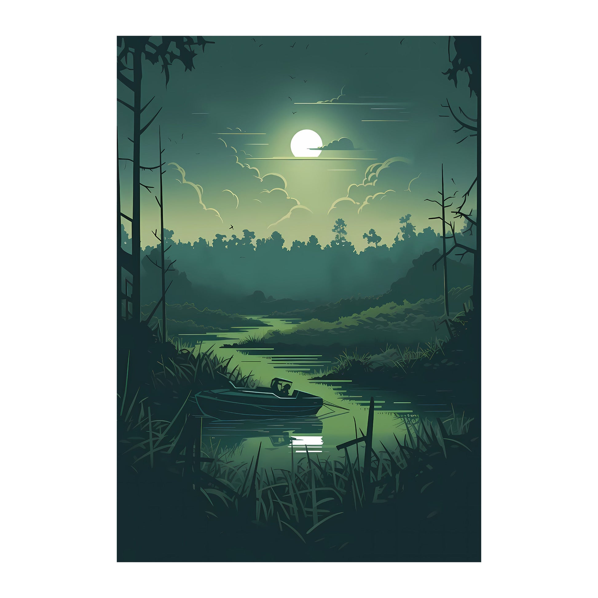 Everglades, United States Wall Art - Uncharted Borders