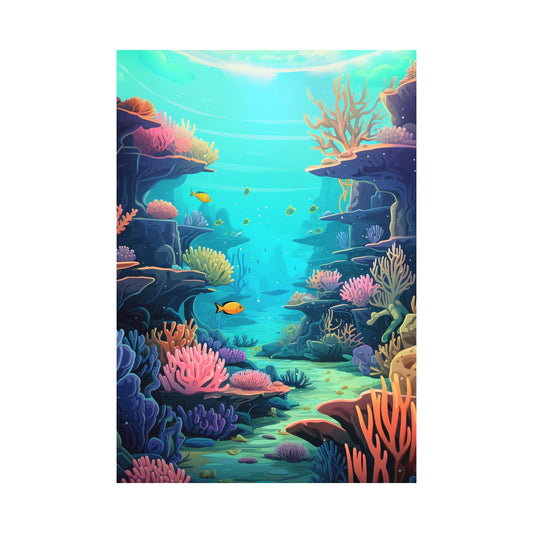 Great Barrier Reef, Australia Wall Art - Uncharted Borders