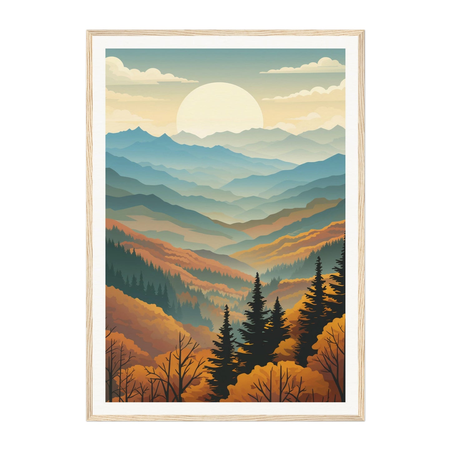 Great Smoky Mountains, United States Wall Art - Uncharted Borders