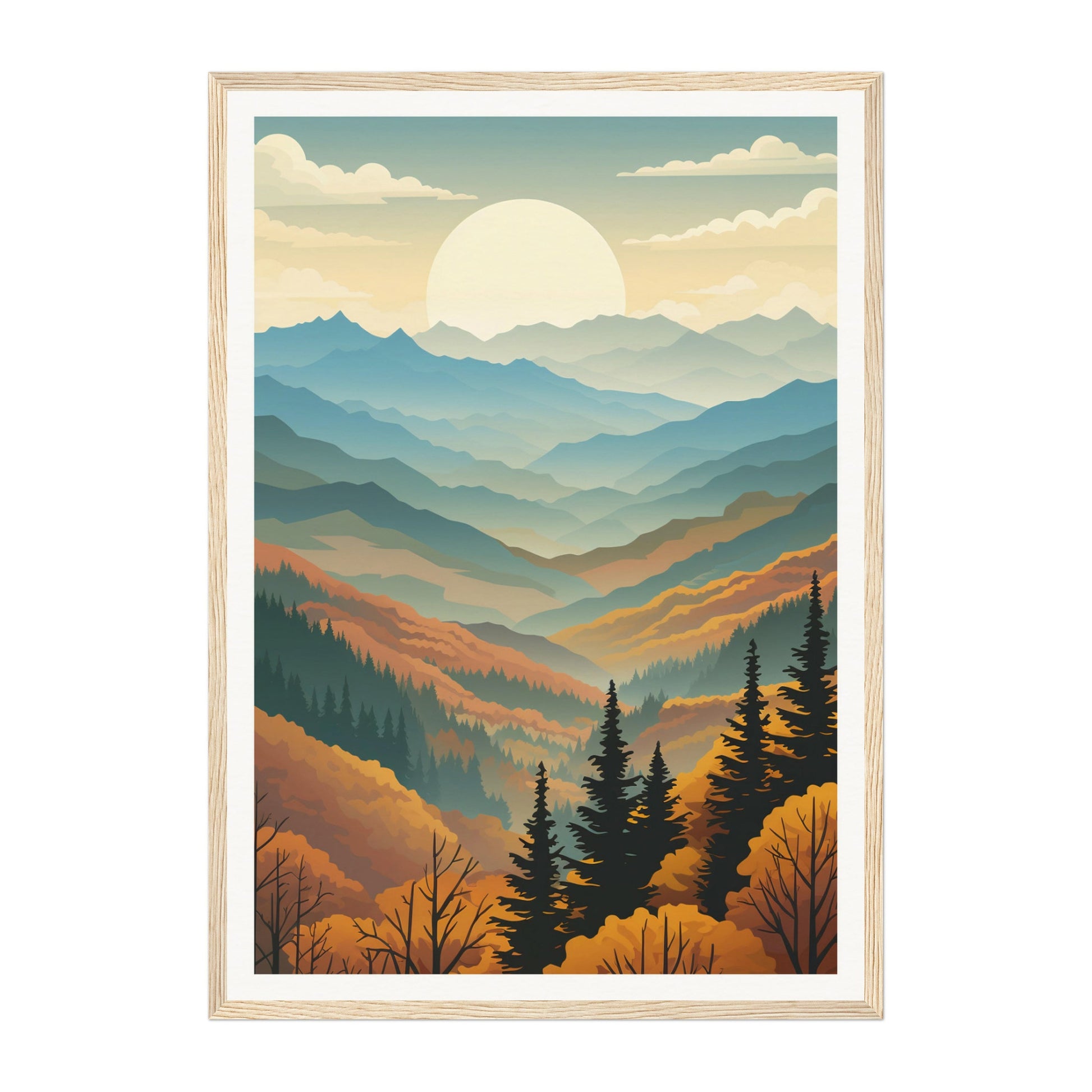 Great Smoky Mountains, United States Wall Art - Uncharted Borders