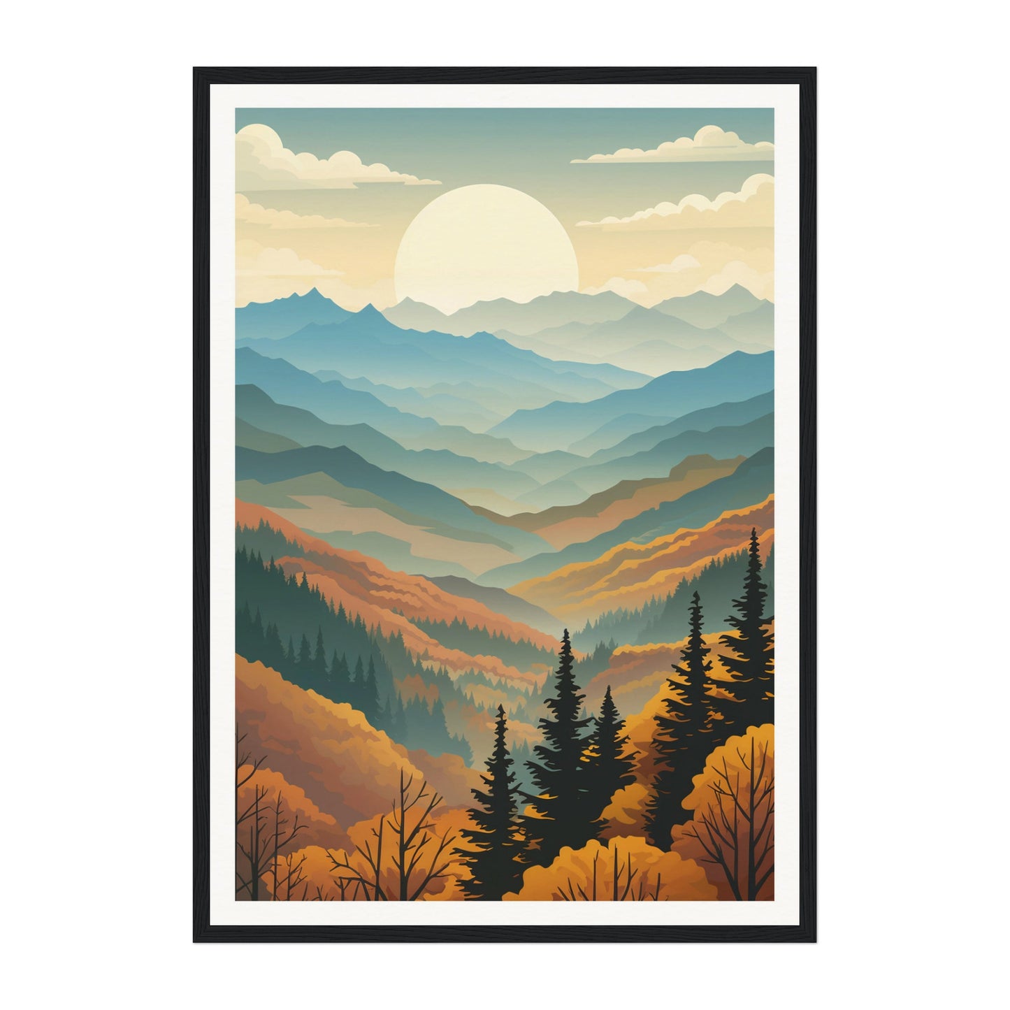 Great Smoky Mountains, United States Wall Art - Uncharted Borders