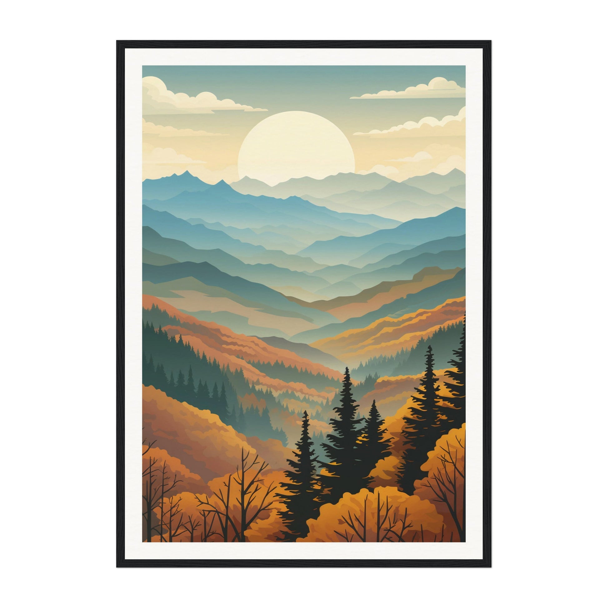 Great Smoky Mountains, United States Wall Art - Uncharted Borders