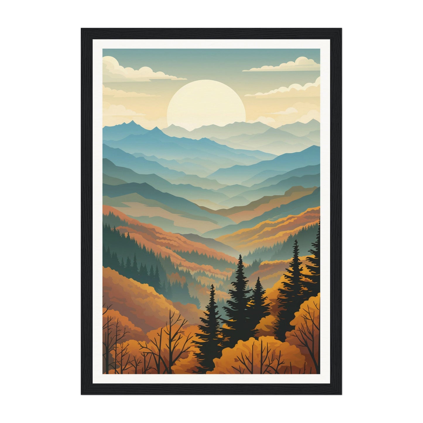 Great Smoky Mountains, United States Wall Art - Uncharted Borders