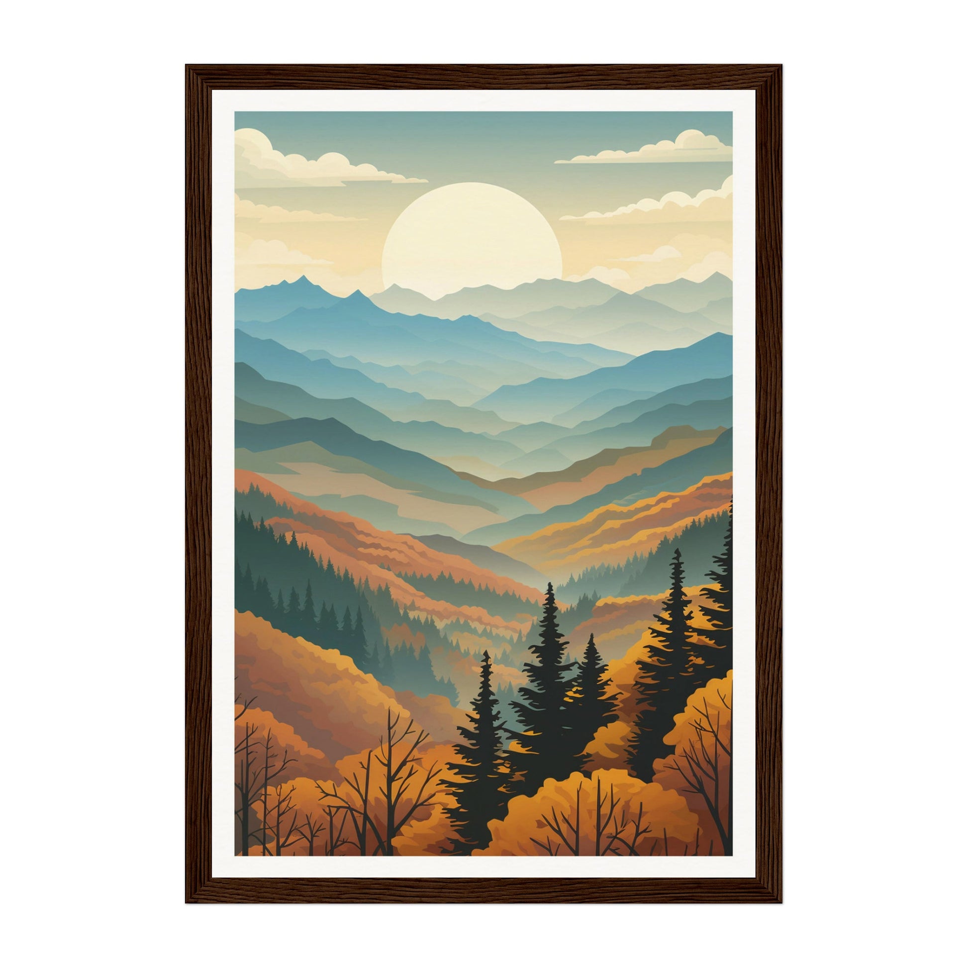 Great Smoky Mountains, United States Wall Art - Uncharted Borders