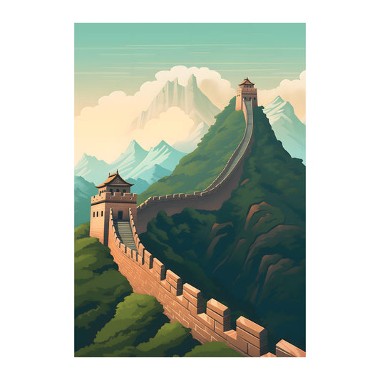 Great Wall, China Wall Art - Uncharted Borders