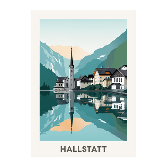 Hallstatt, Austria Wall Art - Uncharted Borders
