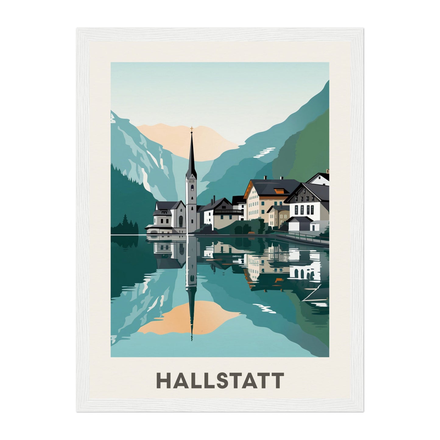Hallstatt, Austria Wall Art - Uncharted Borders