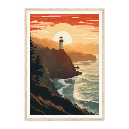 Heceta Head Lighthouse, United States Wall Art - Uncharted Borders