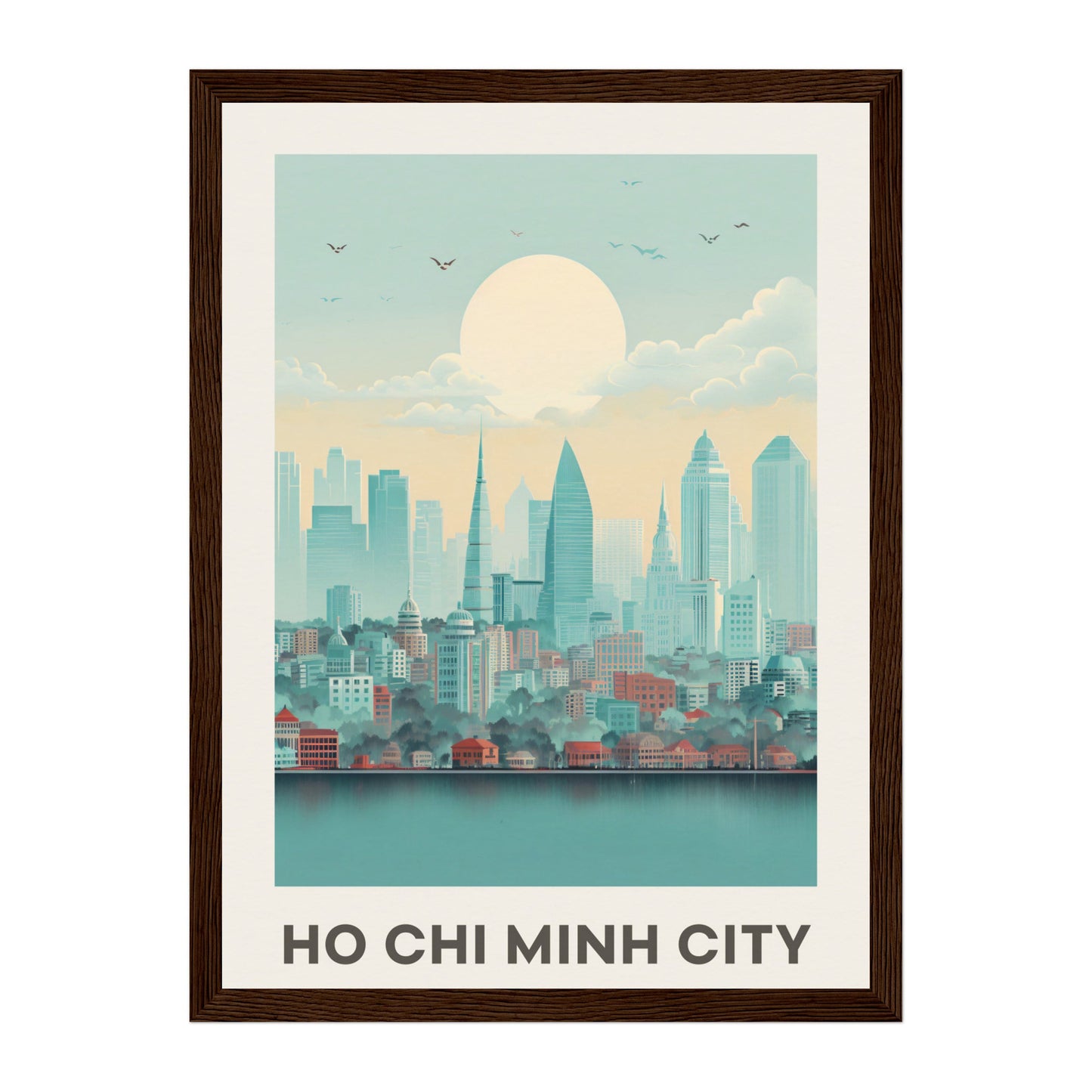 Ho Chi Minh City, Vietnam Wall Art - Uncharted Borders