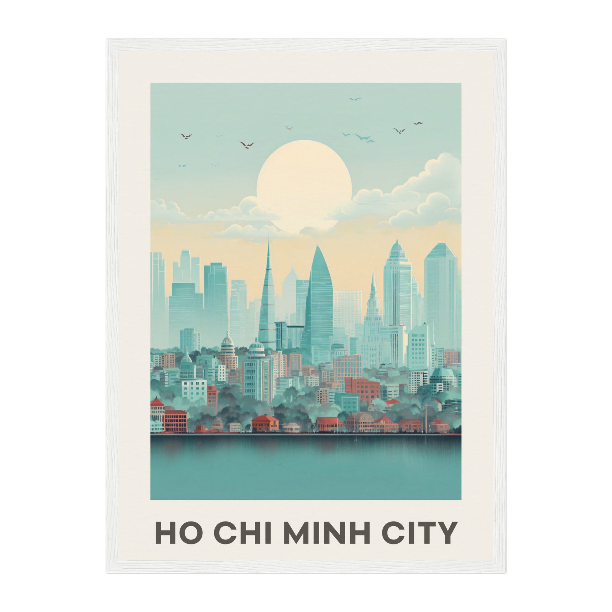 Ho Chi Minh City, Vietnam Wall Art - Uncharted Borders