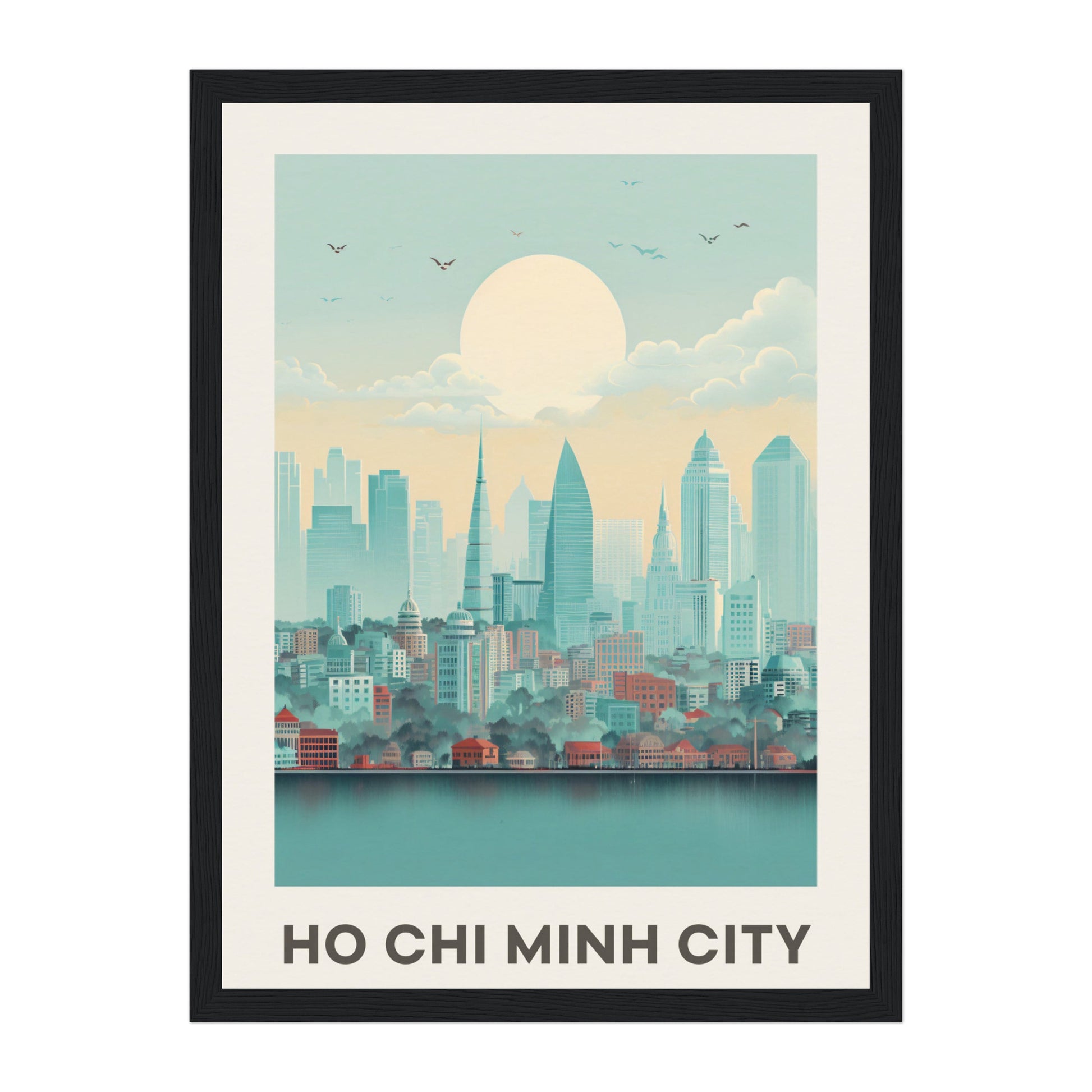 Ho Chi Minh City, Vietnam Wall Art - Uncharted Borders