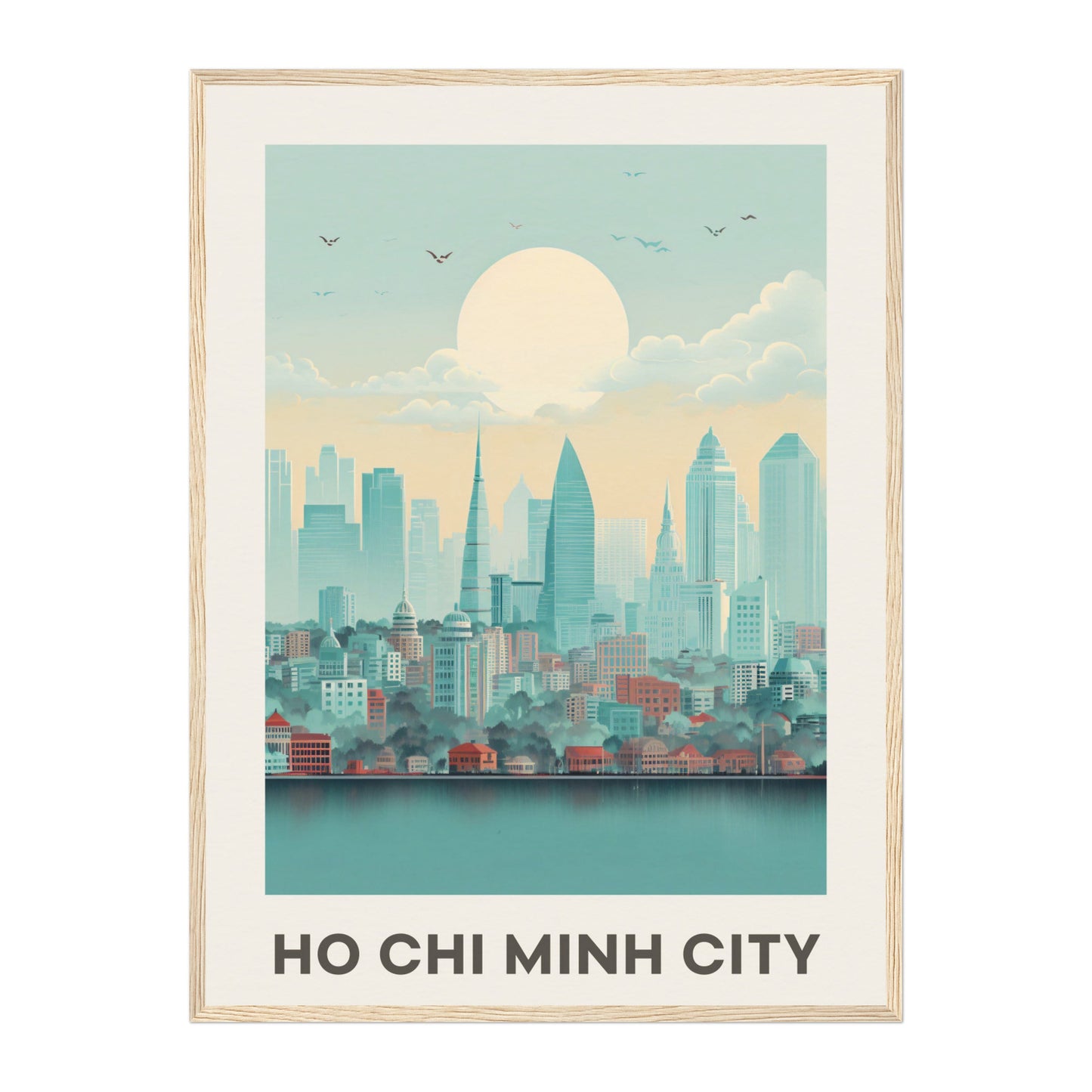 Ho Chi Minh City, Vietnam Wall Art - Uncharted Borders