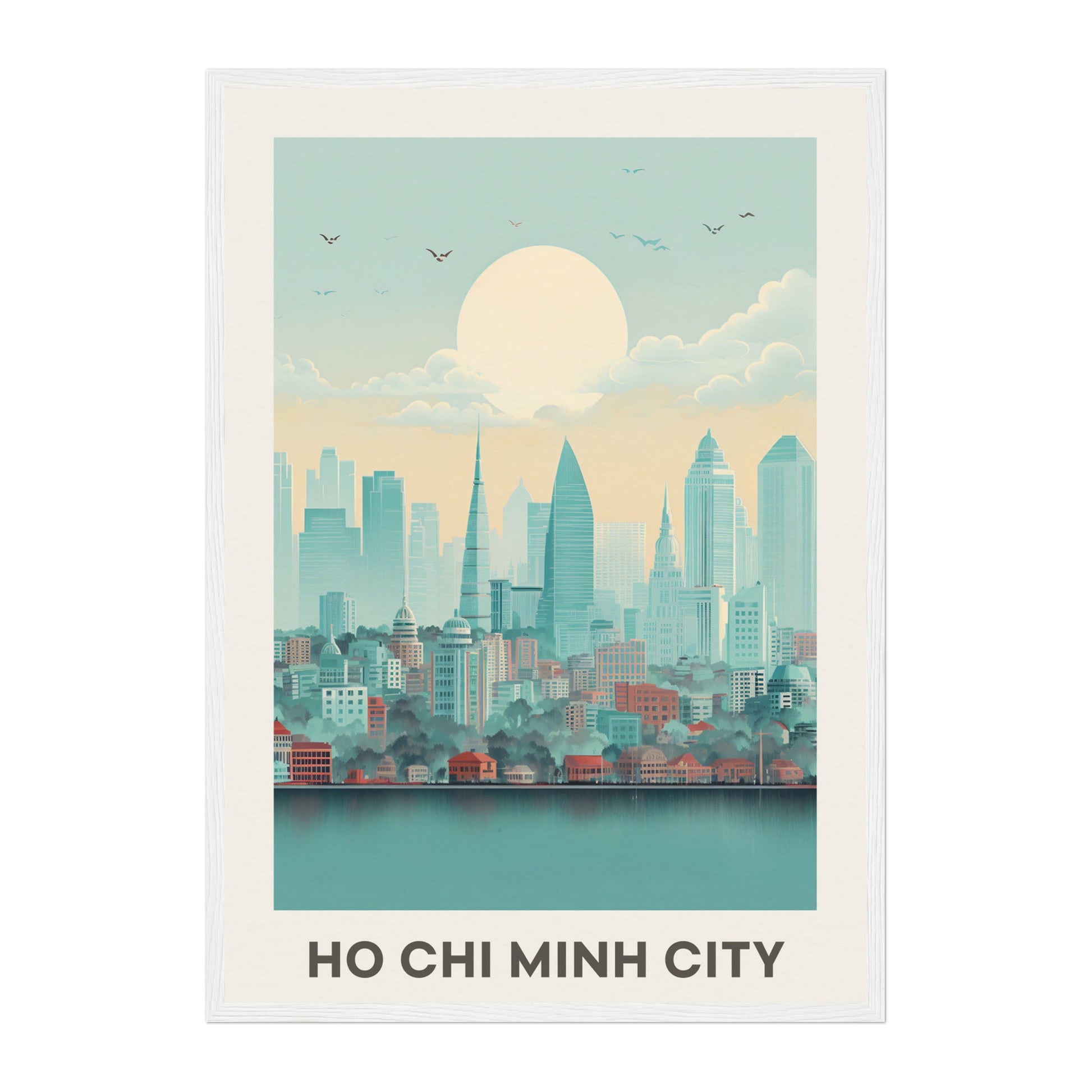 Ho Chi Minh City, Vietnam Wall Art - Uncharted Borders