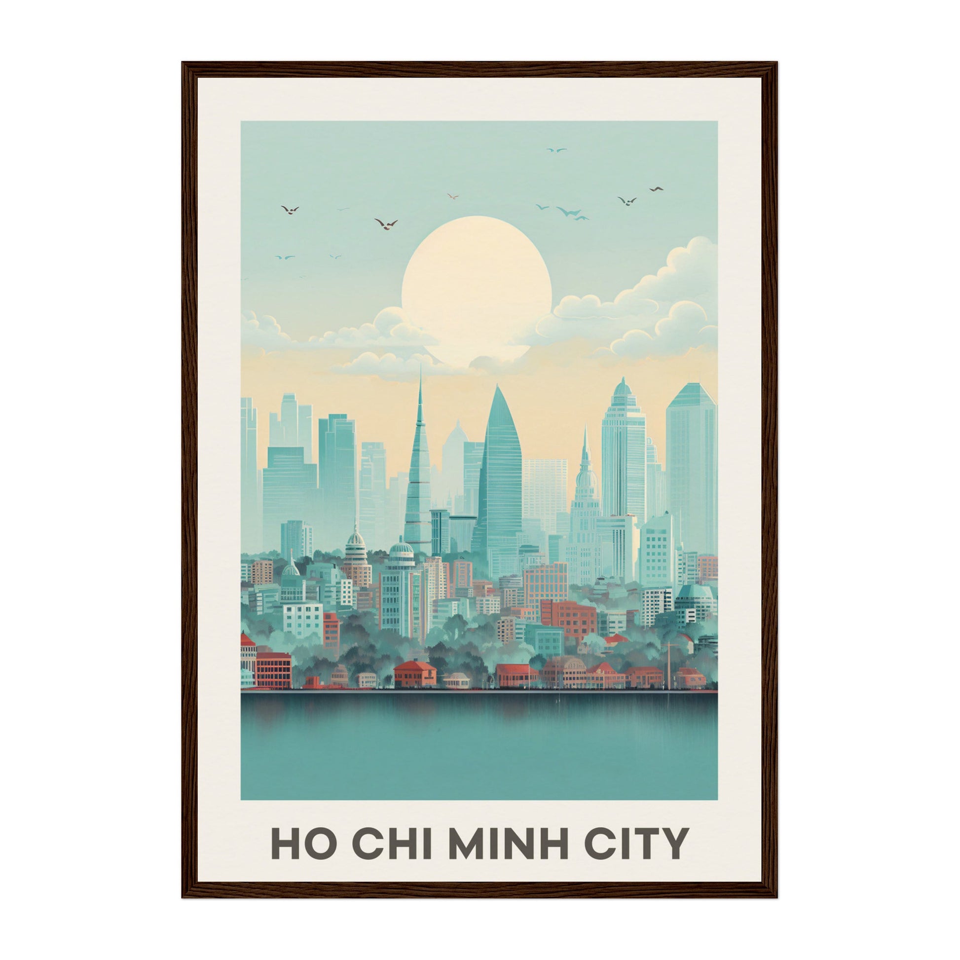 Ho Chi Minh City, Vietnam Wall Art - Uncharted Borders