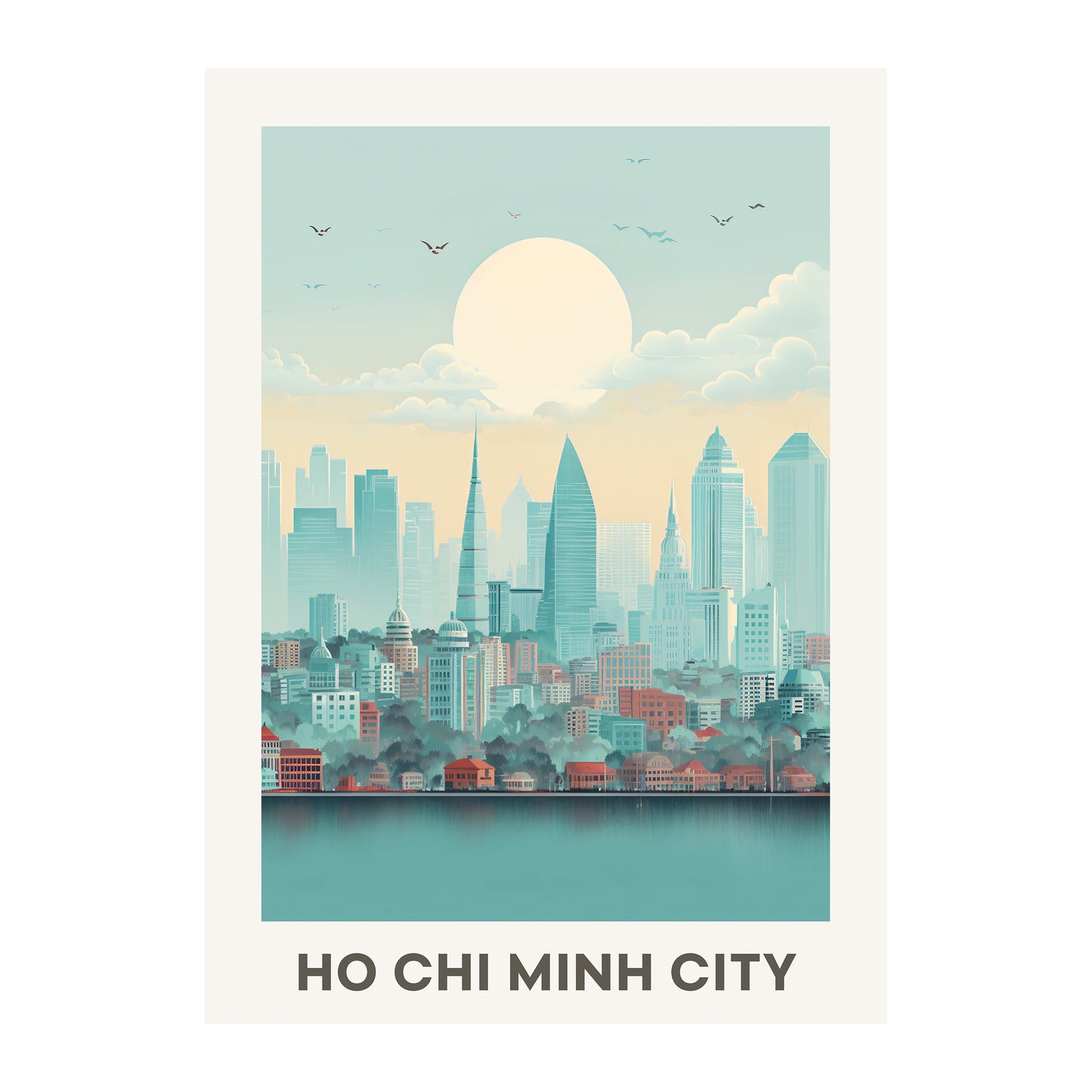 Ho Chi Minh City, Vietnam Wall Art - Uncharted Borders