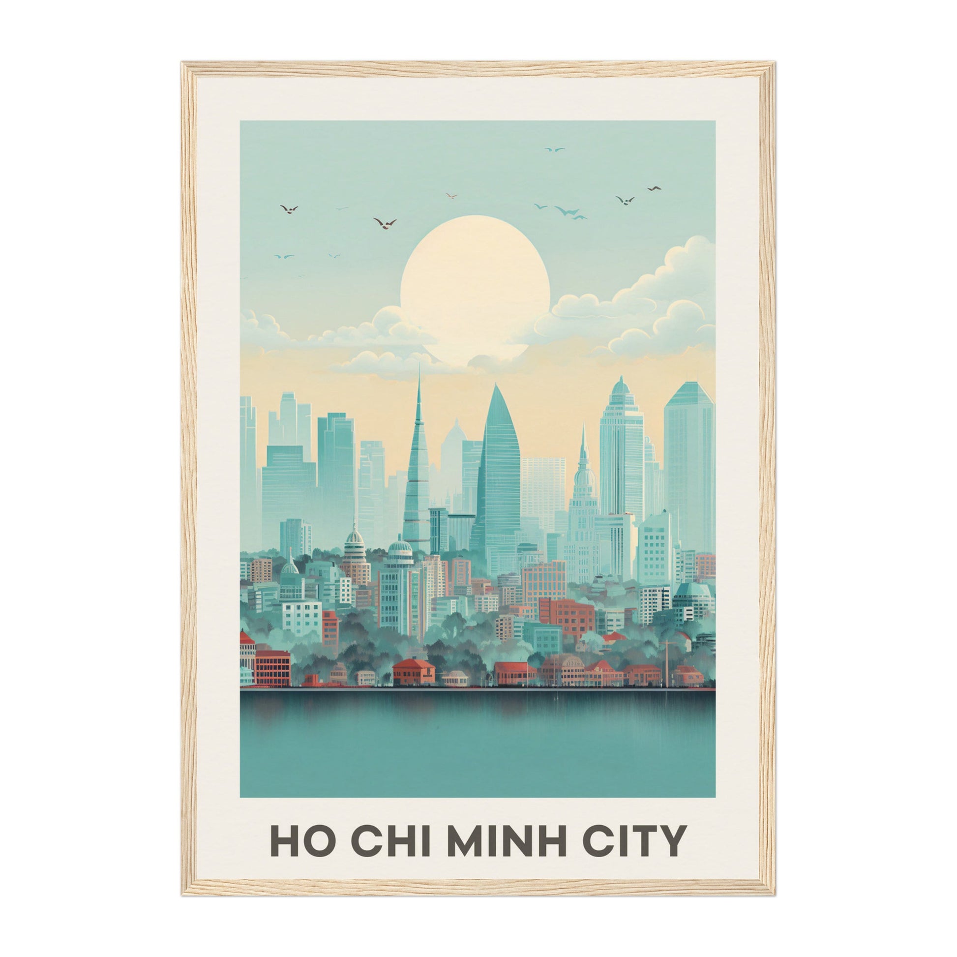 Ho Chi Minh City, Vietnam Wall Art - Uncharted Borders