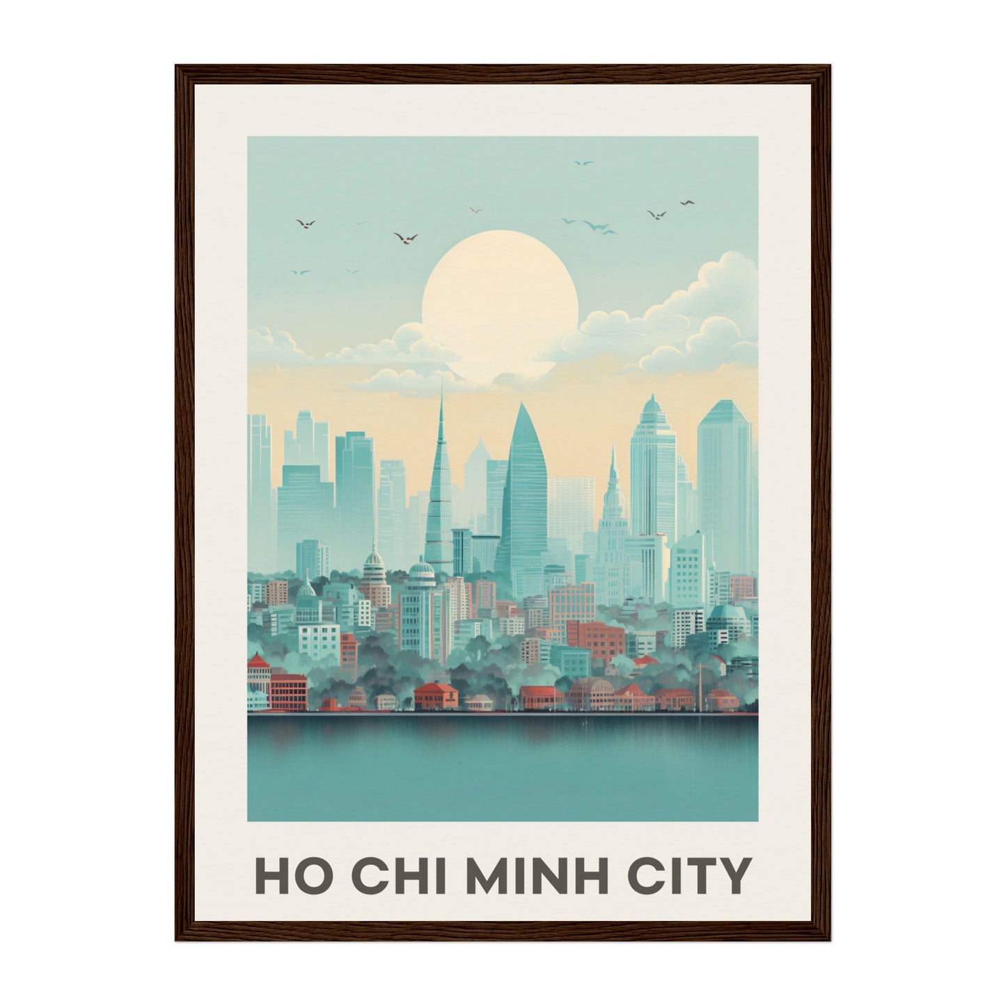 Ho Chi Minh City, Vietnam Wall Art - Uncharted Borders