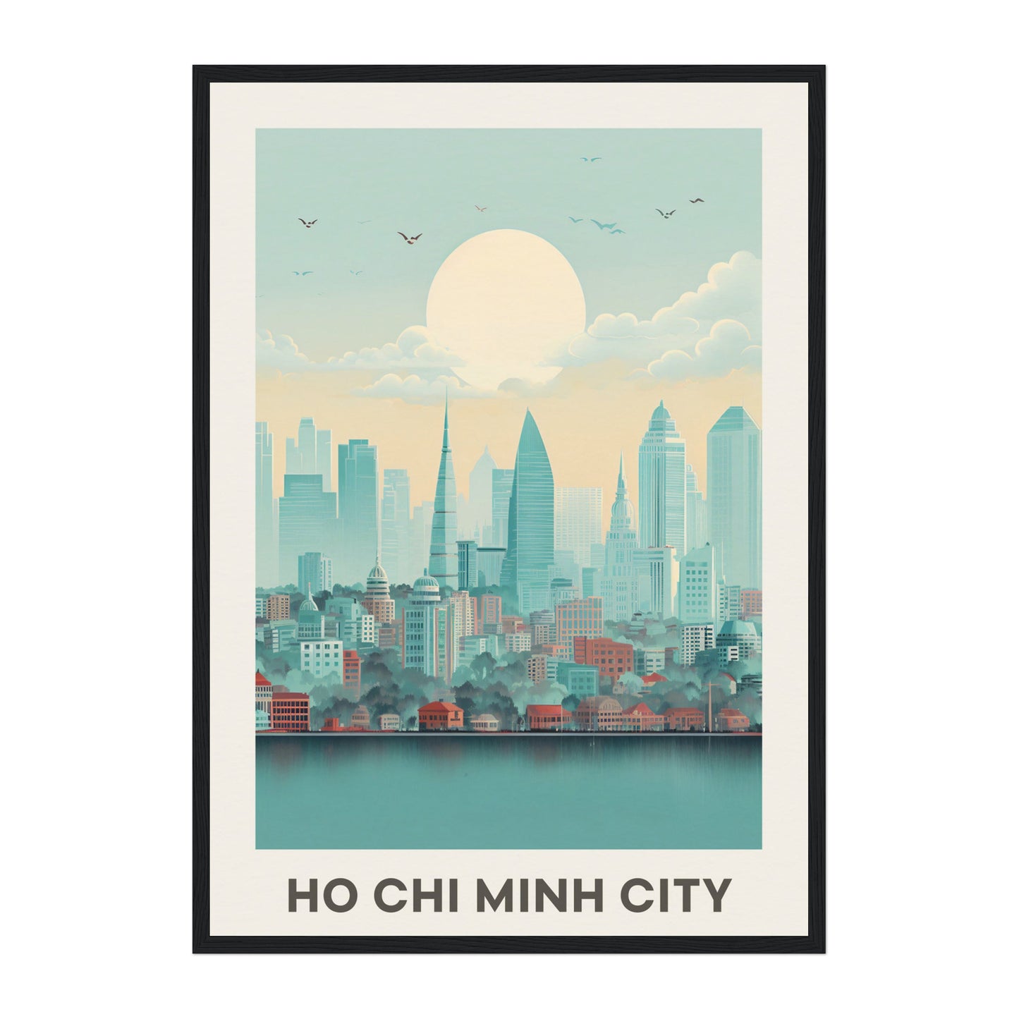 Ho Chi Minh City, Vietnam Wall Art - Uncharted Borders