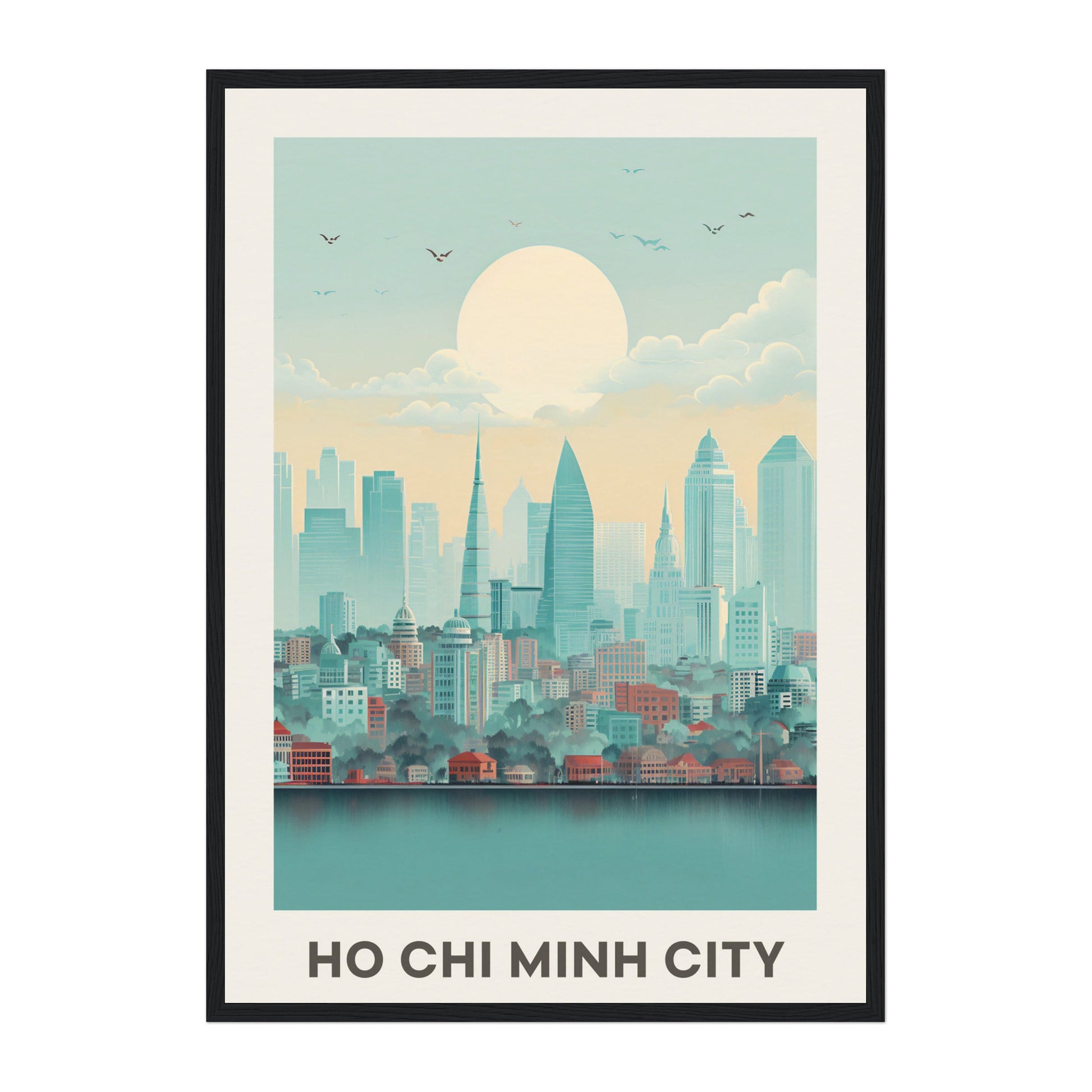 Ho Chi Minh City, Vietnam Wall Art - Uncharted Borders