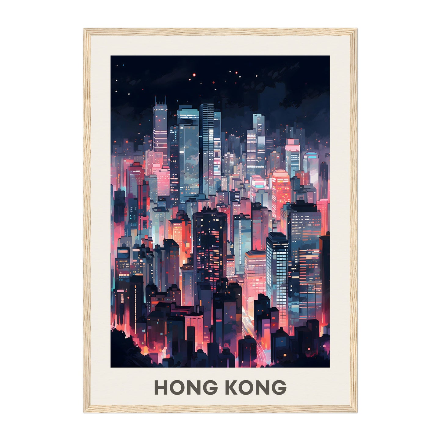 Hong Kong Wall Art - Uncharted Borders