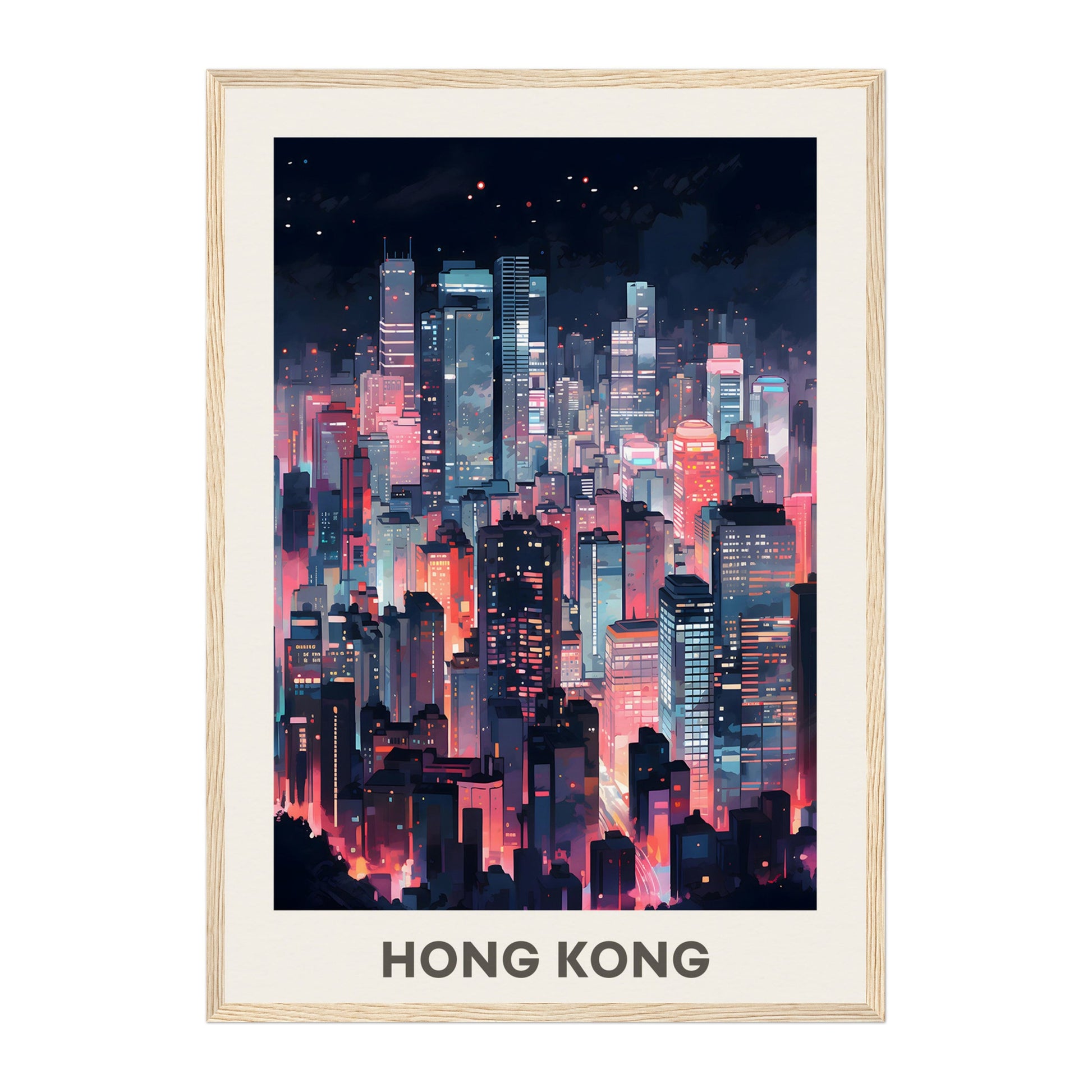 Hong Kong Wall Art - Uncharted Borders