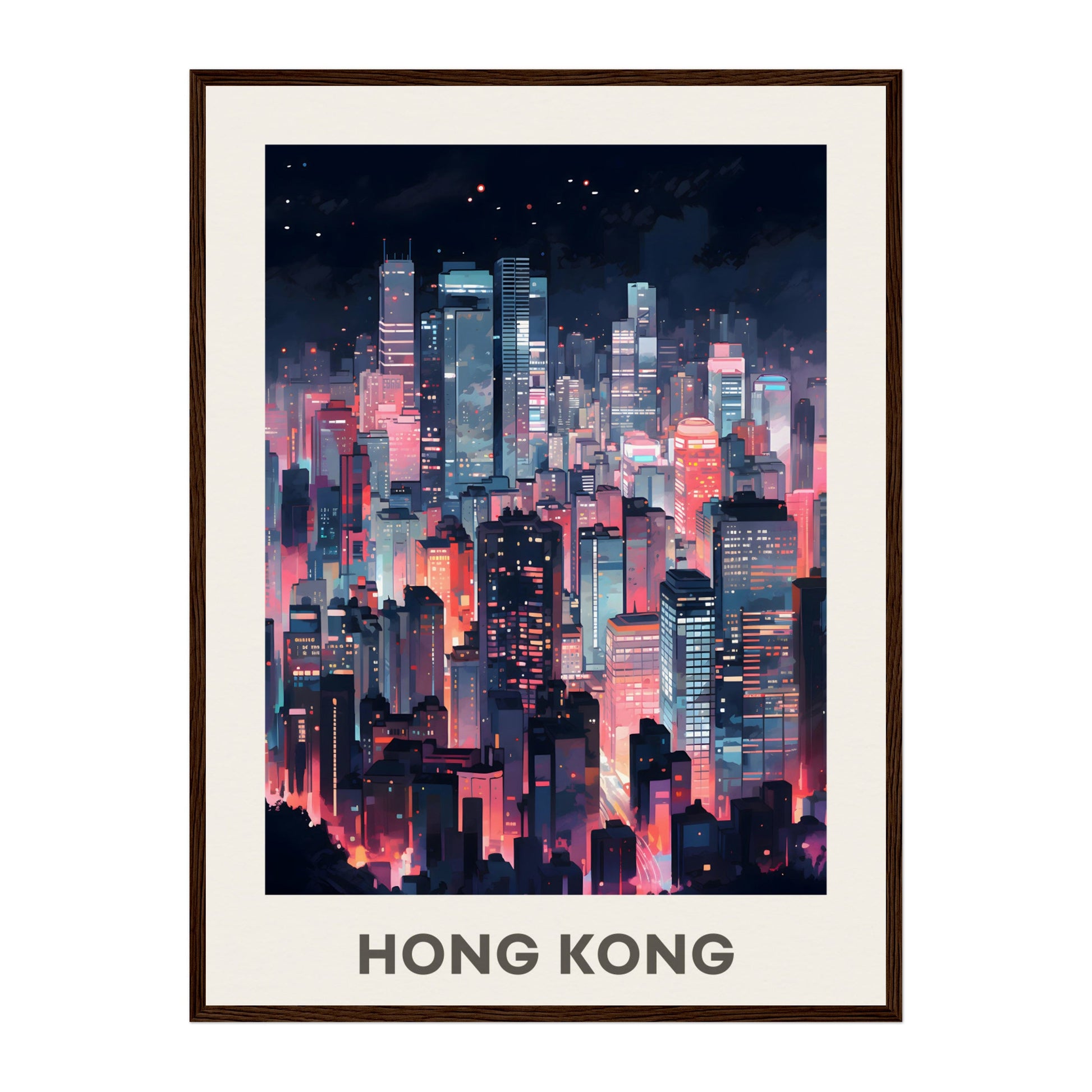 Hong Kong Wall Art - Uncharted Borders