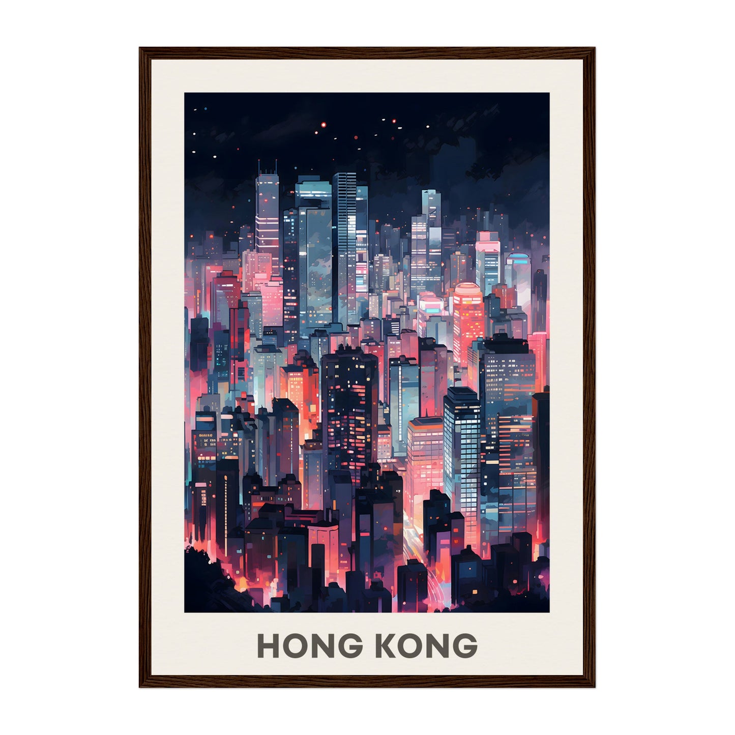 Hong Kong Wall Art - Uncharted Borders