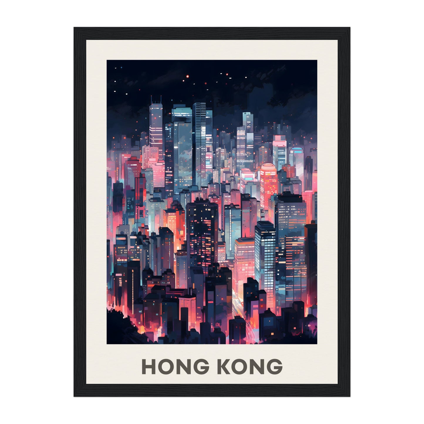 Hong Kong Wall Art - Uncharted Borders