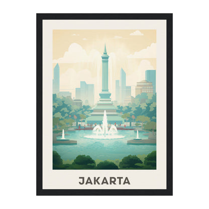 Jakarta, Indonesia Wall Art - Uncharted Borders