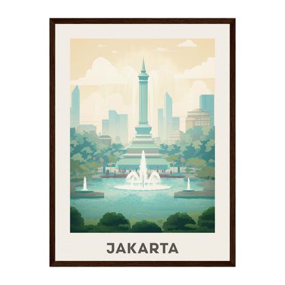 Jakarta, Indonesia Wall Art - Uncharted Borders