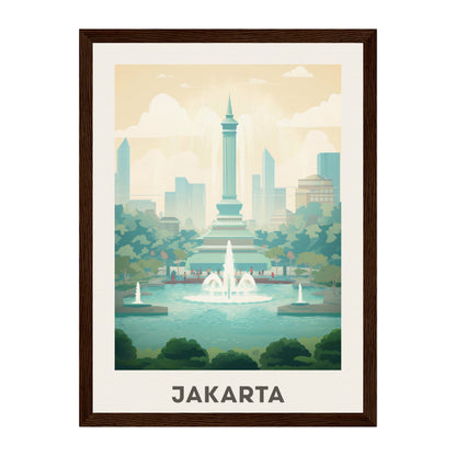 Jakarta, Indonesia Wall Art - Uncharted Borders