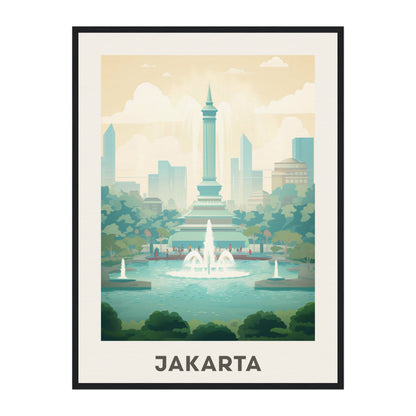 Jakarta, Indonesia Wall Art - Uncharted Borders