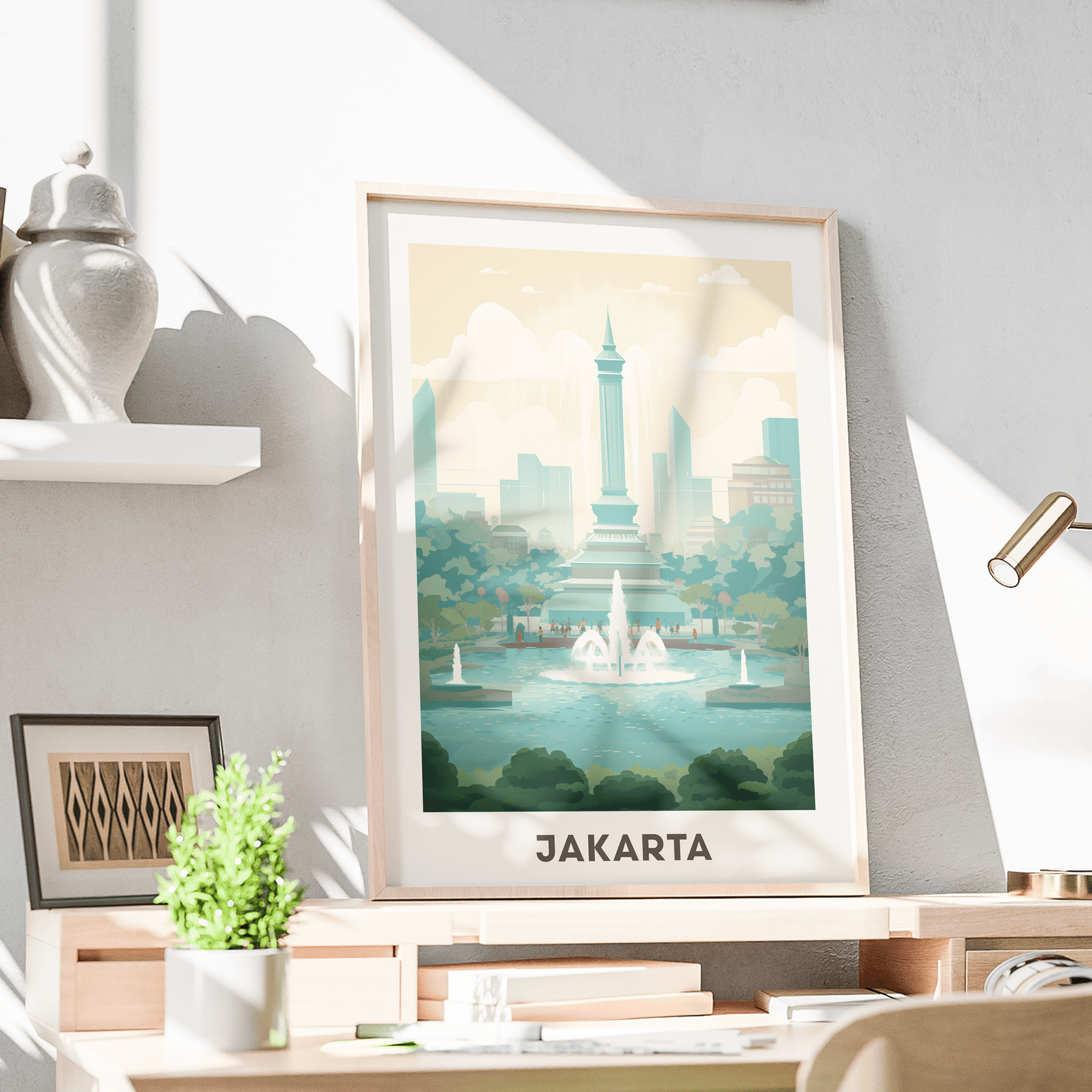 Jakarta, Indonesia Wall Art - Uncharted Borders