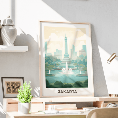 Jakarta, Indonesia Wall Art - Uncharted Borders