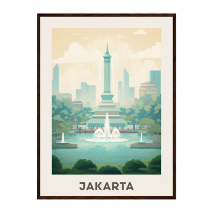 Jakarta, Indonesia Wall Art - Uncharted Borders